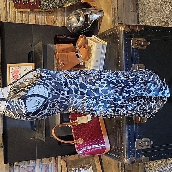 100% silk Nanette lepore lepored print dress - Picture 3 of 5